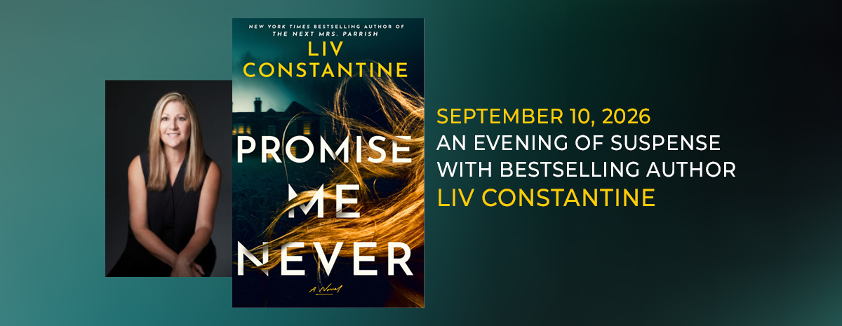 Wine Reception & Conversation with Liv Constantine